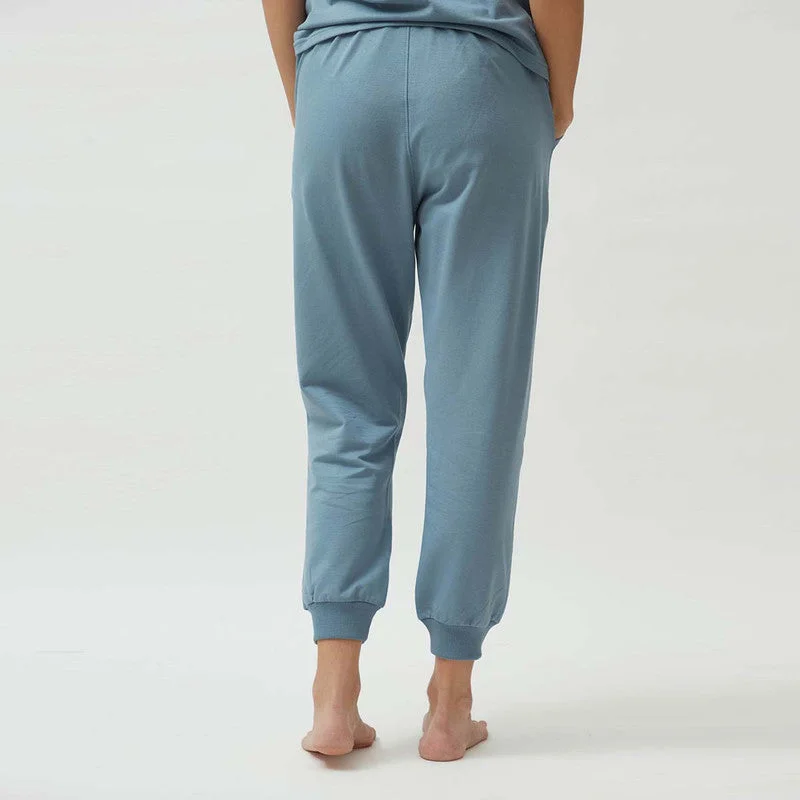 Organic Cotton Lounge Set | Blue