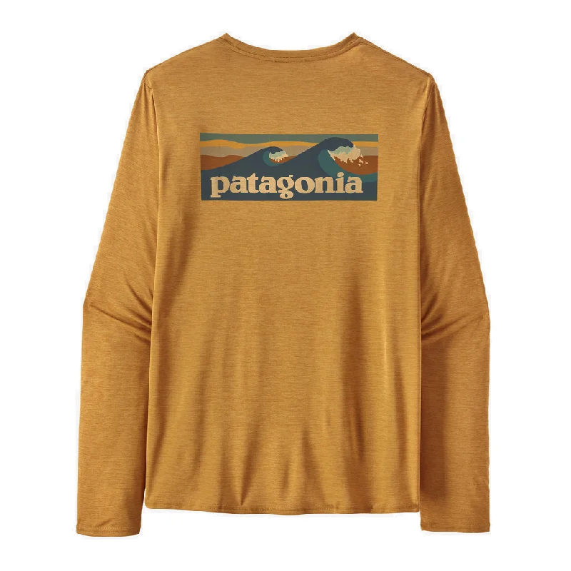 Patagonia Men's Long Sleeve Capilene Cool Daily Graphic Shirt - Waters - Sale