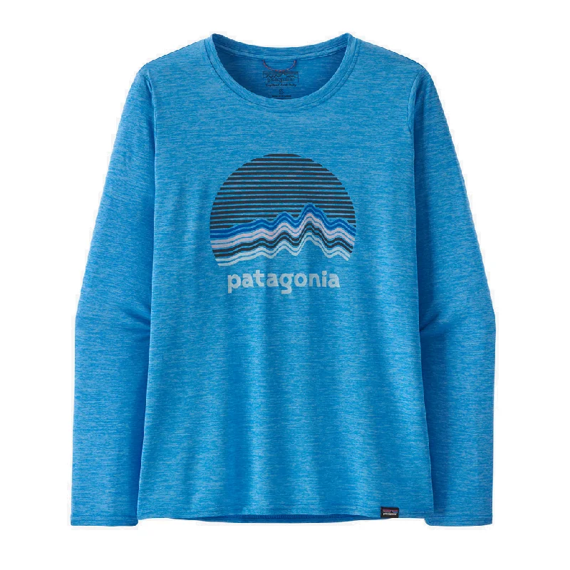 Patagonia Women's Long Sleeve Capilene Cool Daily Graphic Shirt - Sale