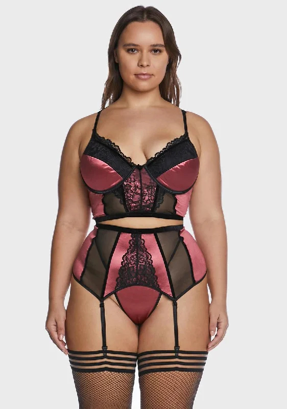 Plus Appeal To Me Lingerie Set