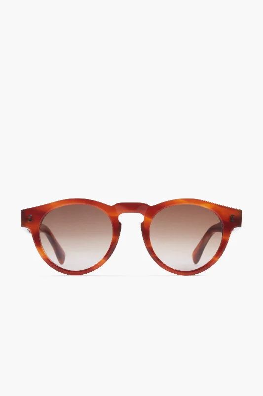 Saffron Havana Leonard Sunglasses