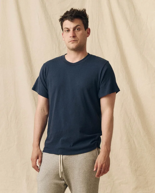 The Men's Boxy Crew. -- True Navy