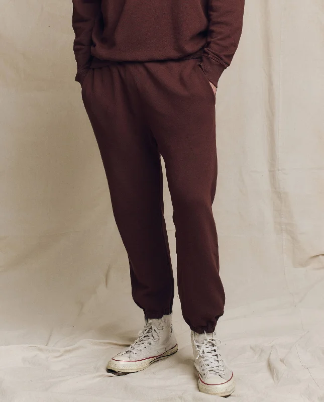 The Men's Stadium Sweatpant. -- Toasted Walnut