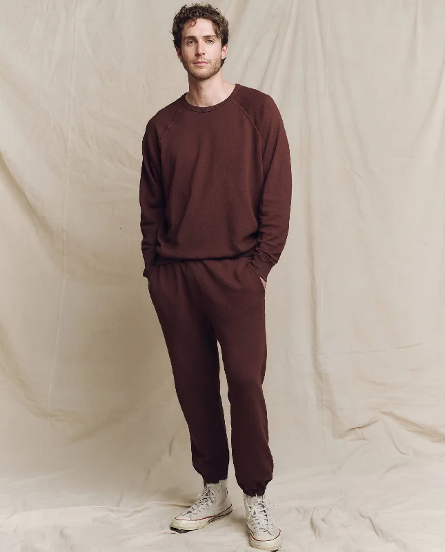 The Men's Stadium Sweatpant. -- Toasted Walnut