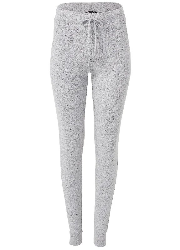 Cozy Hacci lounge joggers - Heather Grey