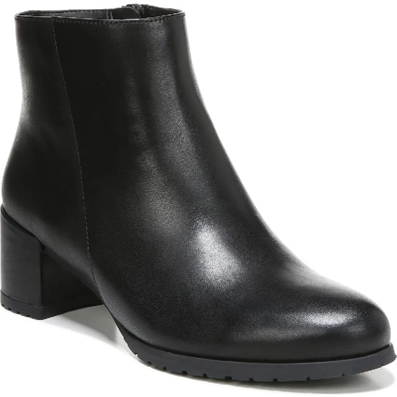 Baya Womens Leather Comfort Booties