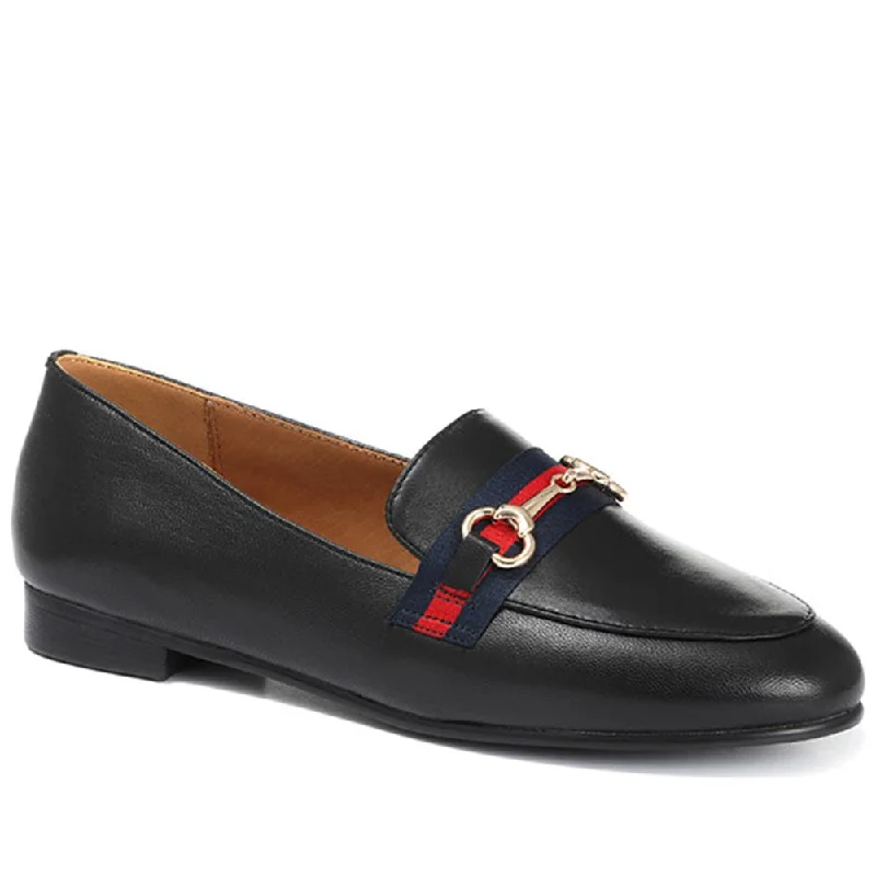 Leather Snaffle Loafer - SANXI30501 / 317 192