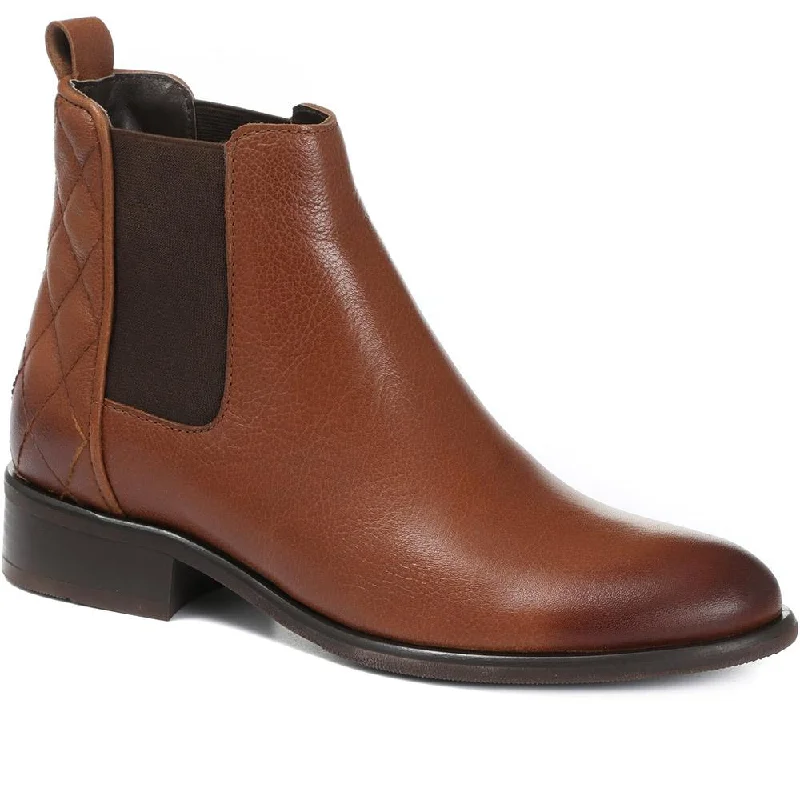 Quilted Leather Chelsea Boot - MKOC30509 / 317 088