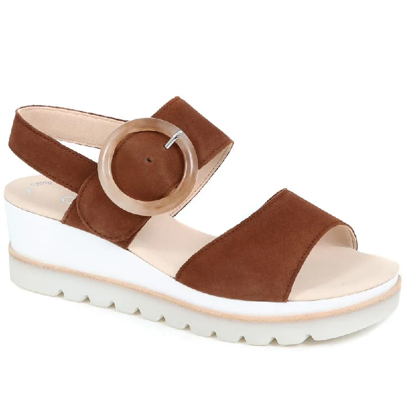 Yeo Wedge Sandals with Buckle - GAB31512 / 317 897