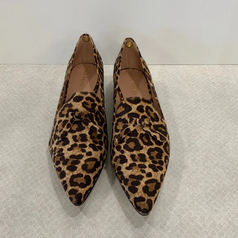 Animal Print Shoes Flats Cole-haan, Size 10