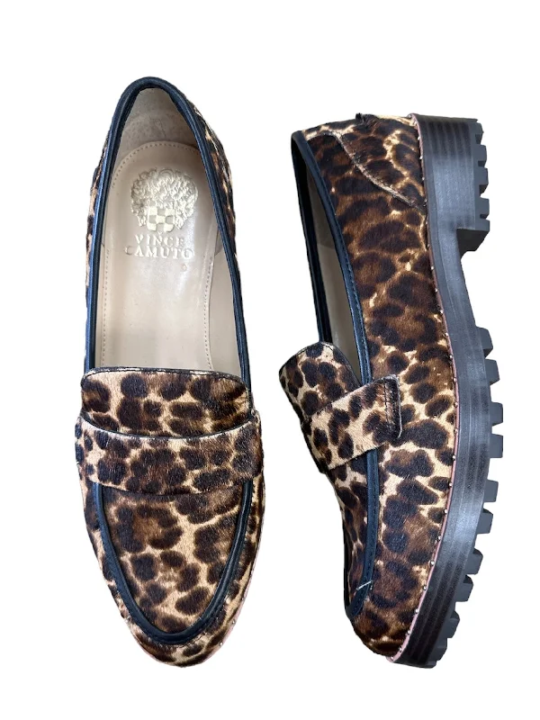 Animal Print Shoes Flats Vince Camuto, Size 8.5