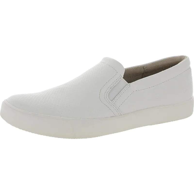 Womens Leather Slip On Casual And Fashion Sneakers