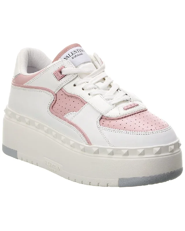 Valentino Freedots Xl Leather Sneaker