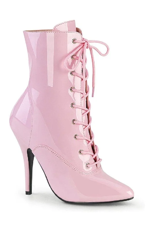 SEDUCE-1020 Ankle Boot | Pink Patent