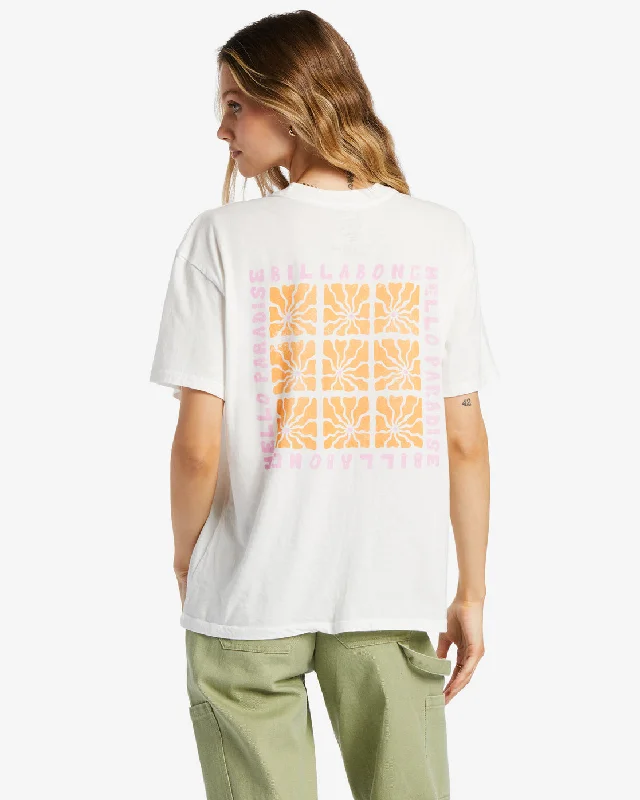 Another Day In Paradise T-Shirt - Salt Crystal