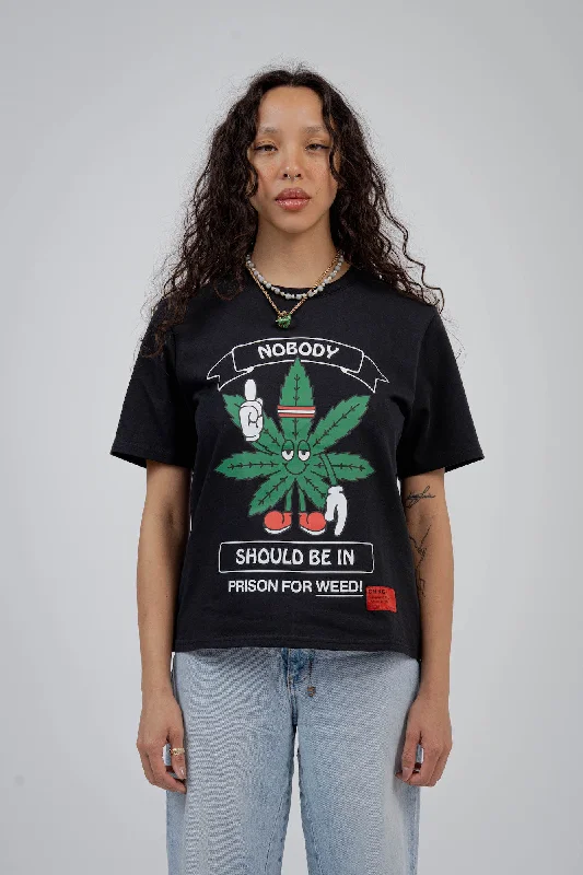 Cannabis Equity S/S T-Shirt (Black)