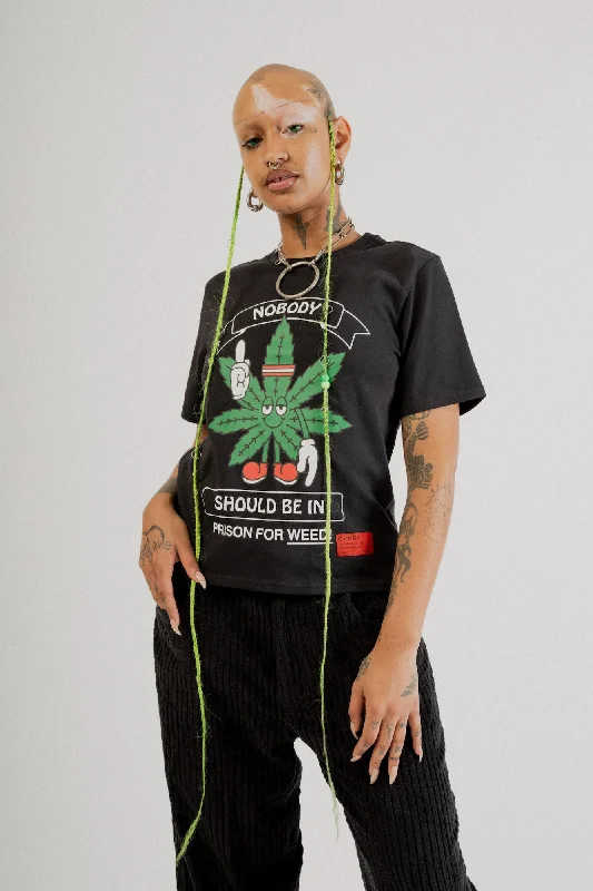 Cannabis Equity S/S T-Shirt (Black)