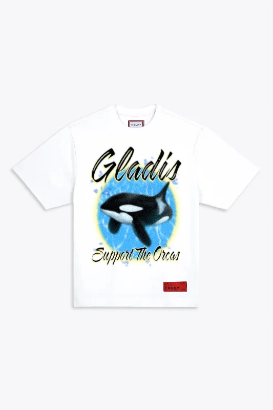 Support the Orcas S/S T-Shirt (White)