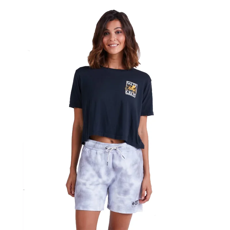 Ink Slinger Crop Boyfriend Tee