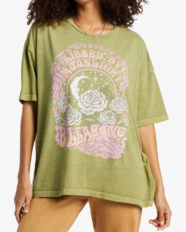 Kissed By The Moonlight T-Shirt - Avocado