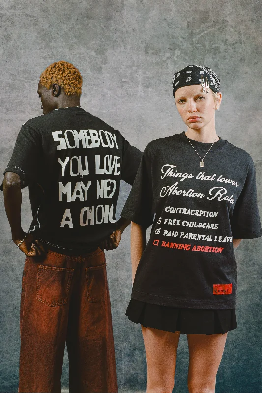 Lower Abortion Rates S/S Tee (Black)