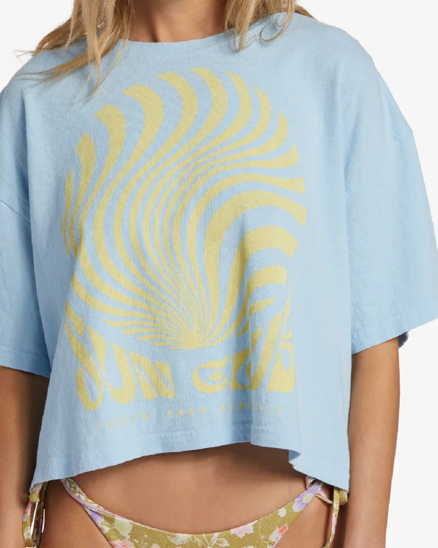 Sun Club T-Shirt - Bliss Blue