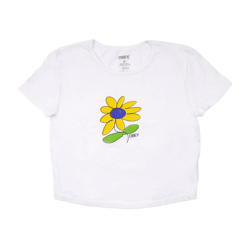 Women's Sunflower Cropped S/S Tee