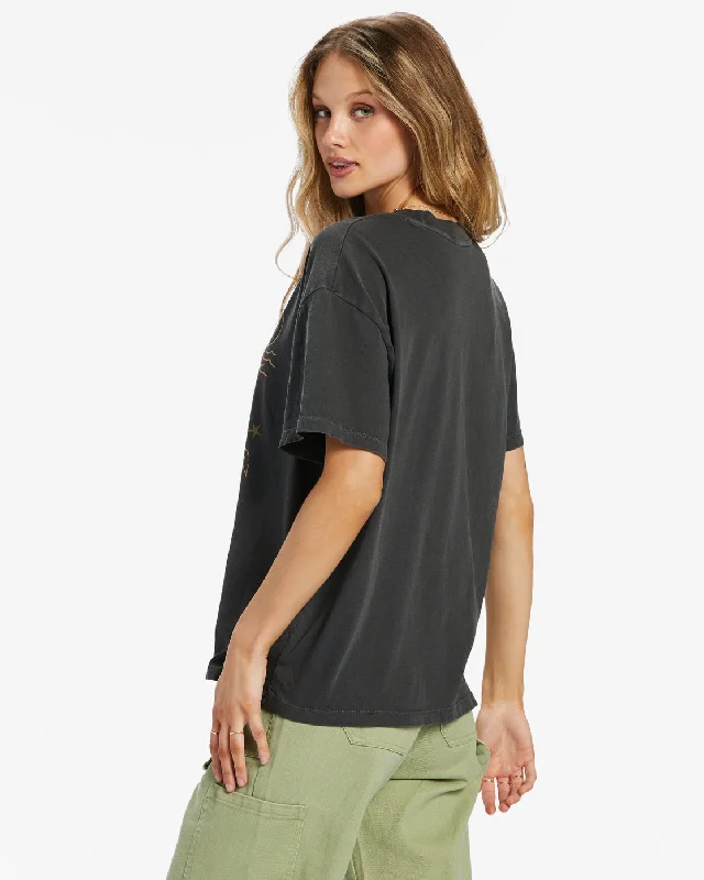 Under The Palms T-Shirt - Off Black