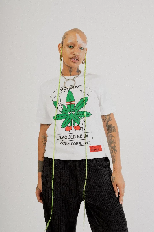 Cannabis Equity S/S T-Shirt (White)