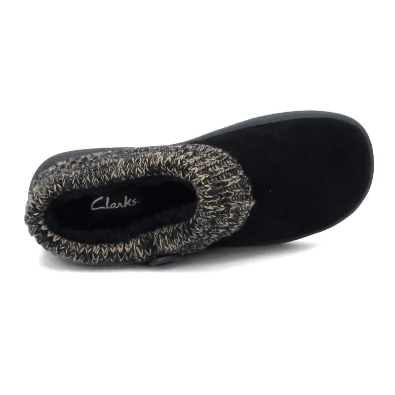 Women's Clarks, Sweater Collar Clog Slipper